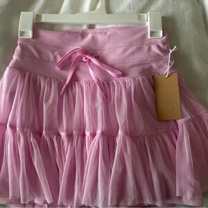 POPFLEX Bubblegum pink pirouette skirt